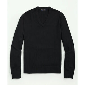 Brooks Brothers V-Neck Merino Wool Sweater Warm, Light, Breathable Mens 3XLT